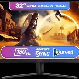AOC CQ32G4E 32" Curved Gaming (FOXCON Gaming MONITOR)