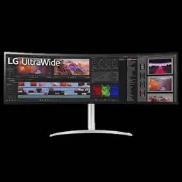 LG 49WQ95C-W 49 Inch 32:9 Curved UltraWide DQHD (5120 x 1440) Nano IPS Monitor