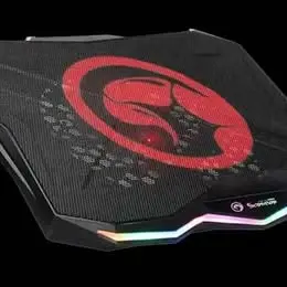 MARVO FN-40 RGB Laptop Cooler Cooling Pad stand/ Supports Up To 17" Laptop / Cool RGB Backlight