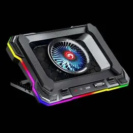 MARVO Atlas 43 RGB Laptop Cooling stand Supports Up To 19" Laptop / With 10 RGB lights modes,