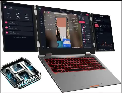 🚀HYPFIN-MAX MAX16 Triple-Screen Laptop